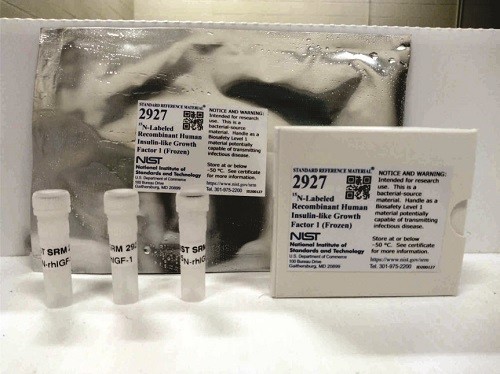 SRM 2927  15N標記重組人胰島素樣生長因子1標準品(冷凍)
