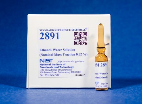 SRM 2891 乙醇-水溶液標(biāo)準(zhǔn)品(標(biāo)稱(chēng)質(zhì)量分?jǐn)?shù)0.02%)