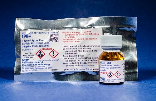 SRM 1984 熱噴涂粉末-粒度分布碳化鎢/鈷標準品(針狀)