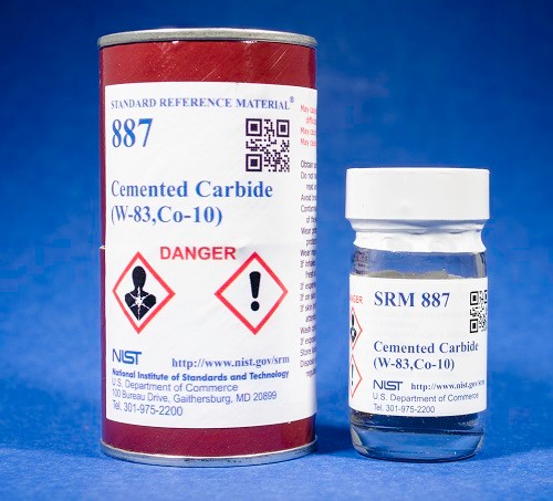 SRM 887  硬質(zhì)合金(W-83，Co-10)標(biāo)準(zhǔn)品